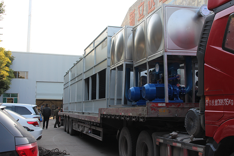 橫流閉式冷卻塔包裝運輸 橫流閉式冷卻塔包裝運輸